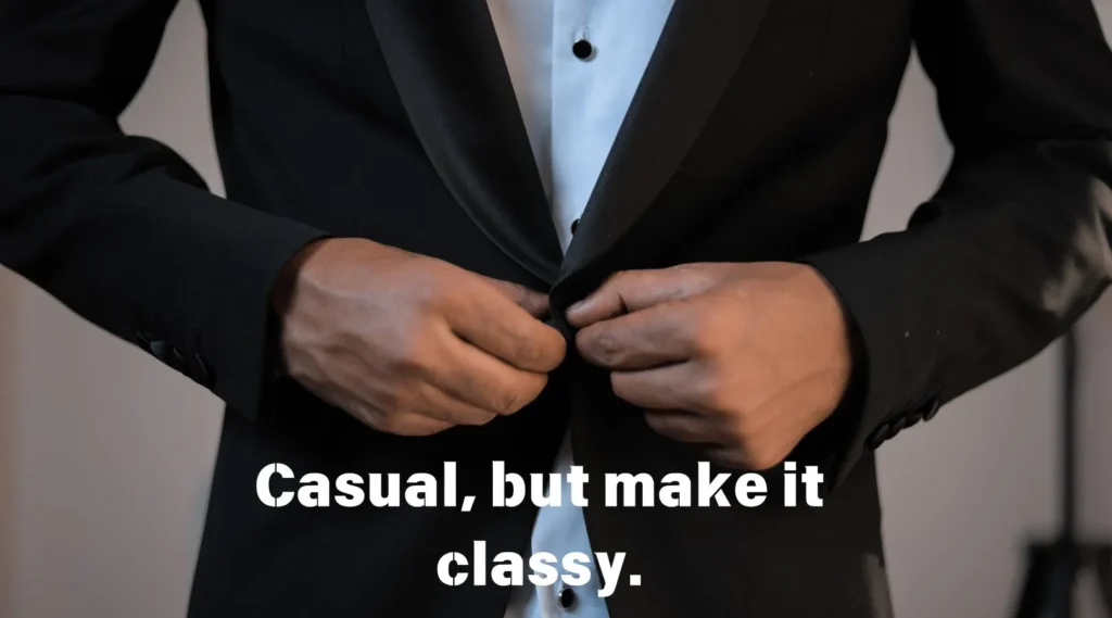 Casual Blazer Captions 