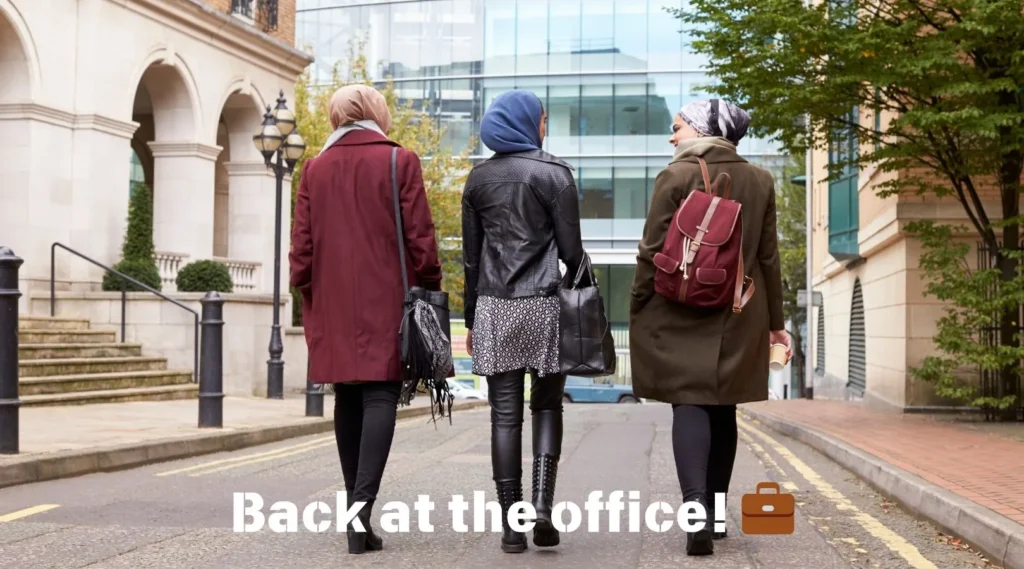 Short Return To Office Instagram Captions