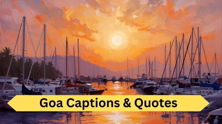 Goa Captions & Quotes