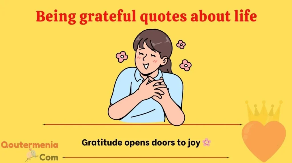 Being grateful quotes about life 