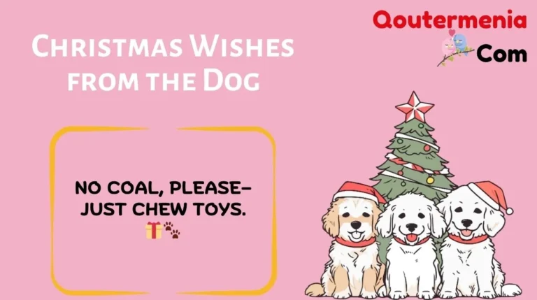 Christmas Wishes from the Dog