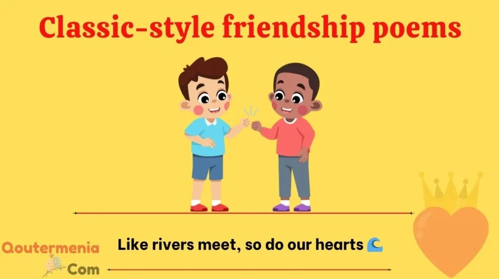 Classic-style friendship poems