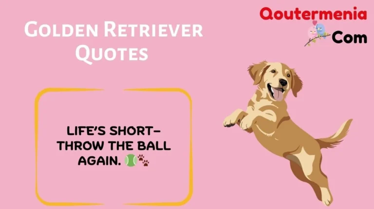 Golden Retriever Quotes