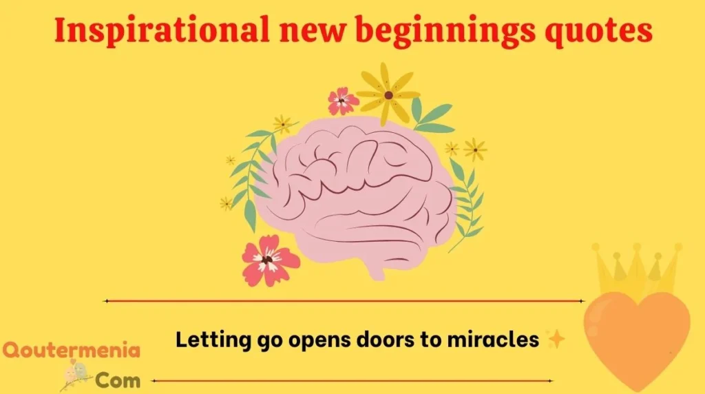 Inspirational new beginnings quotes