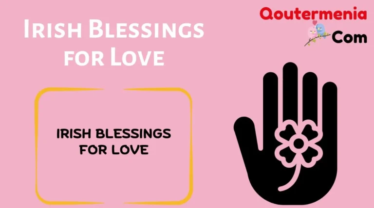 Irish Blessings for Love
