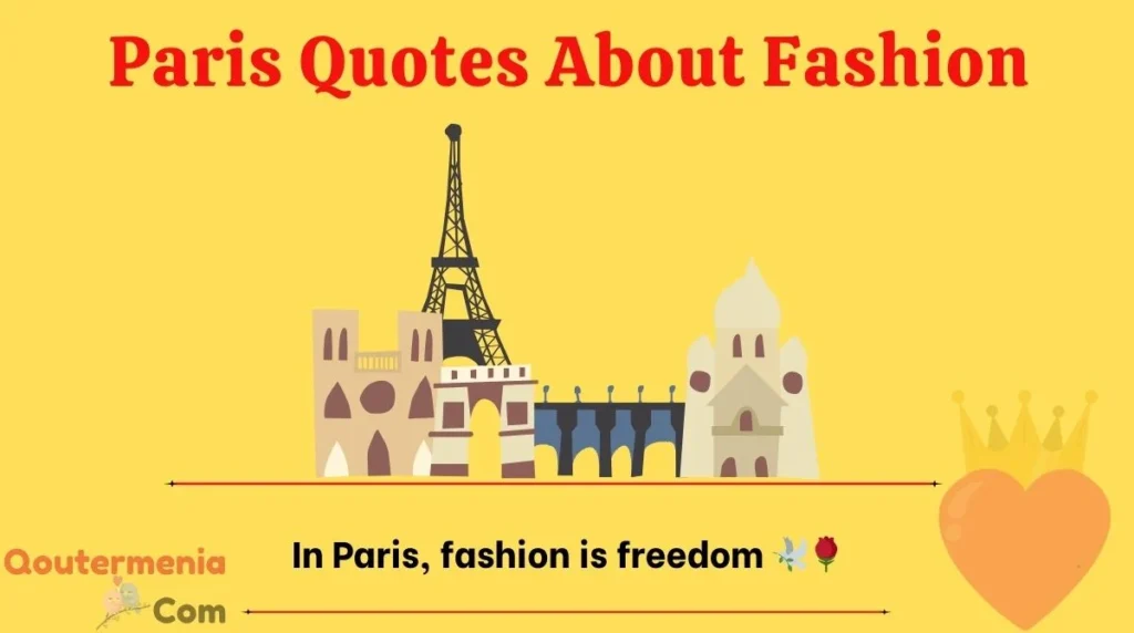 Paris Quotes About Fashion 