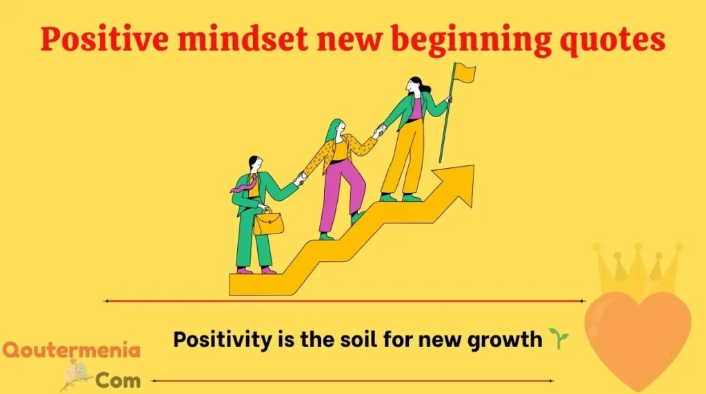 Positive mindset new beginning quotes