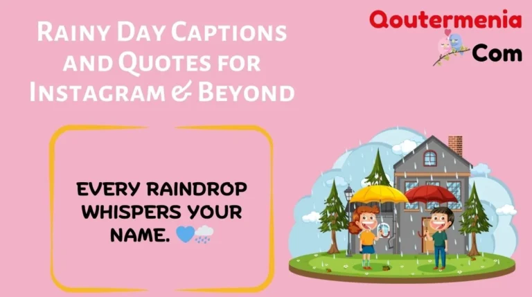 Rainy Day Captions and Quotes for Instagram & Beyond