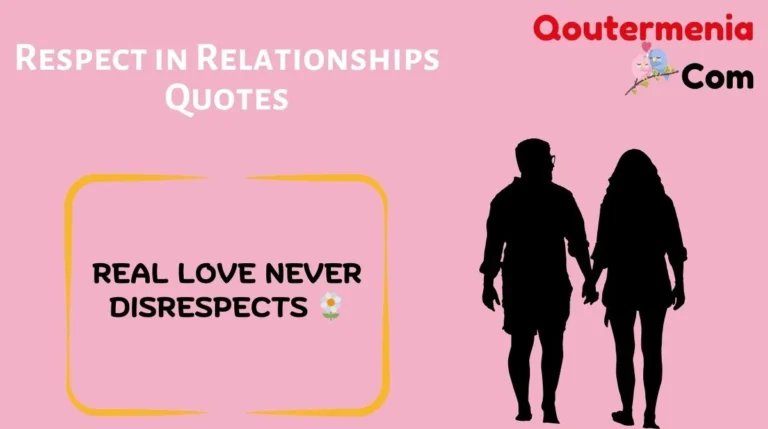 Respect in Relationships Quotes