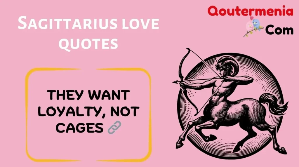 Sagittarius love quotes
