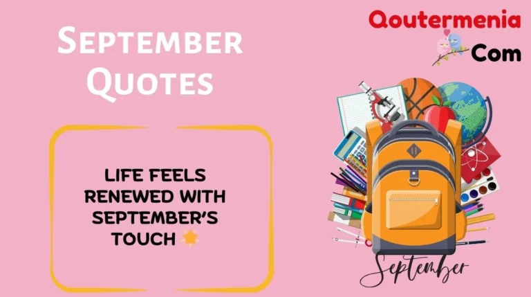 September Quotes