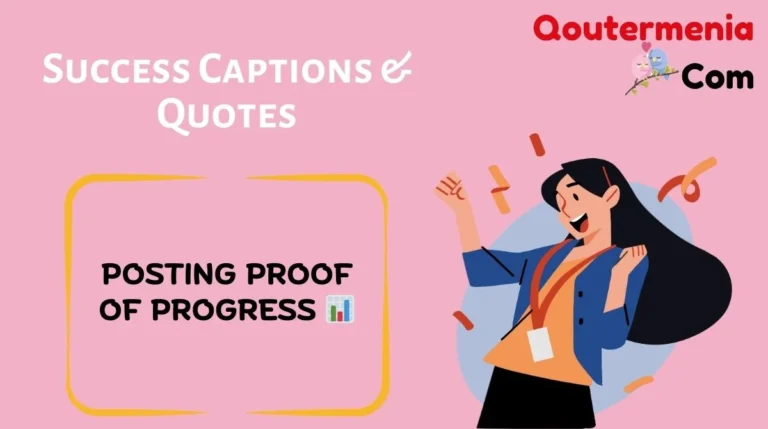 Success Captions & Quotes