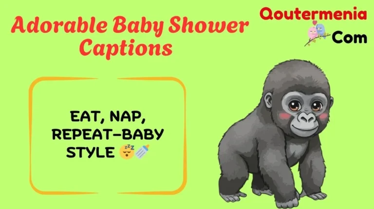 Adorable Baby Shower Captions