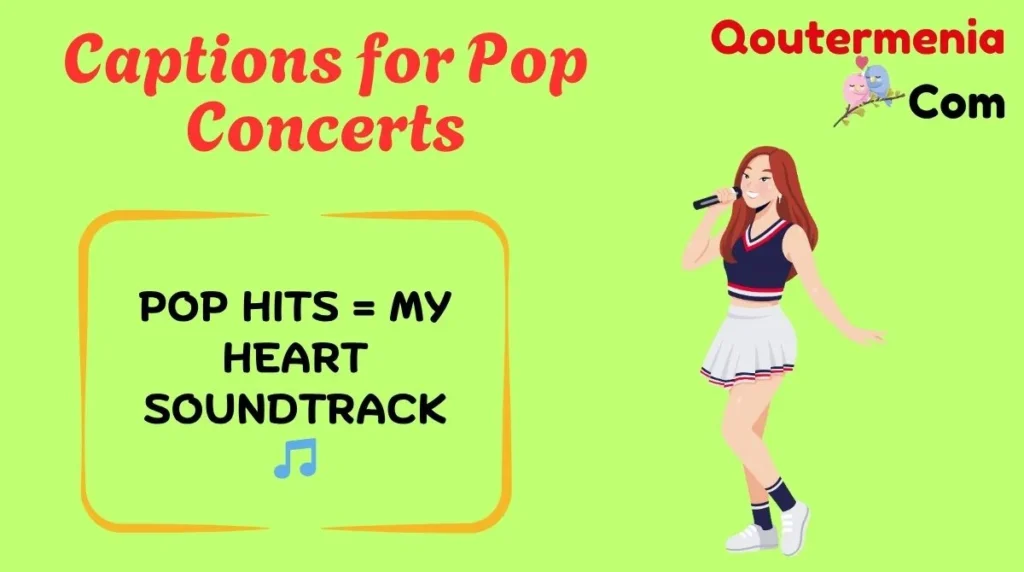Captions for Pop Concerts