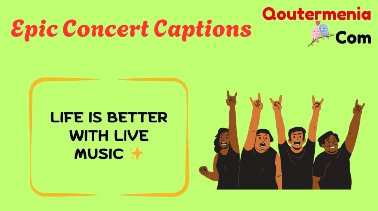 Epic Concert Captions