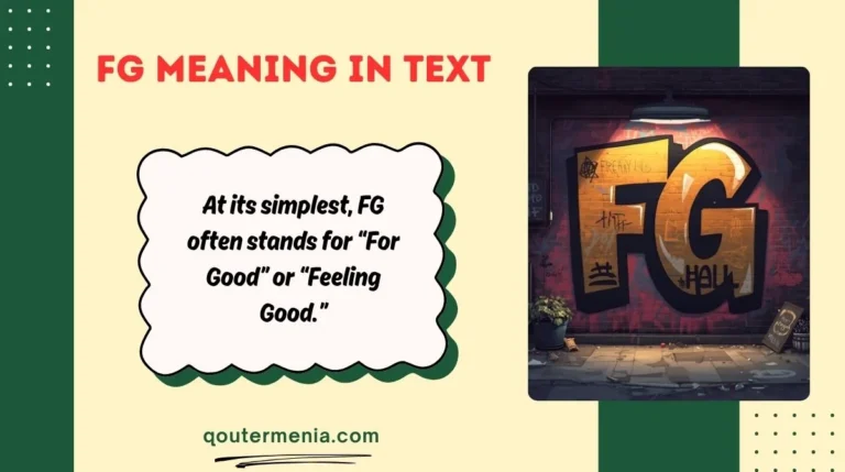 FG Meaning in Text