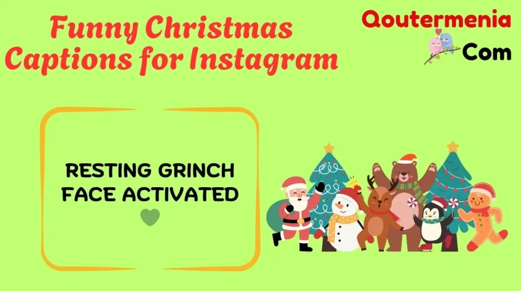 Funny Christmas Captions for Instagram
