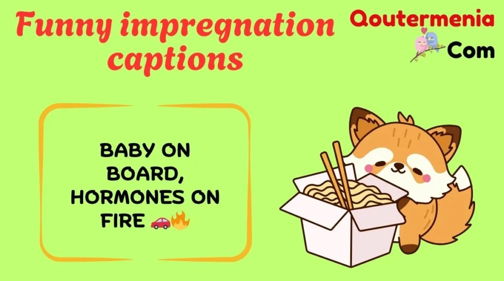 Funny impregnation captions