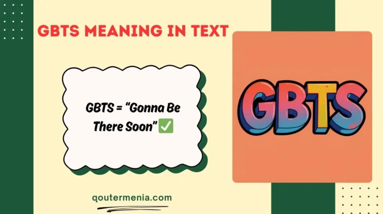 GBTS Meaning in Text
