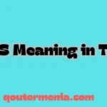 KMS Meaning in Text