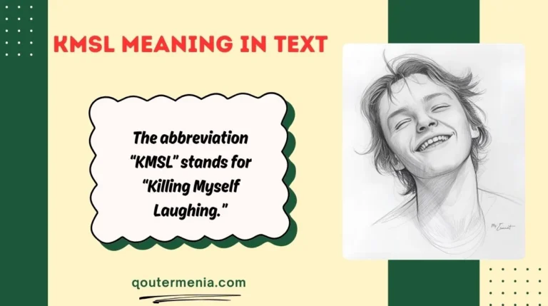 KMSL Meaning in Text
