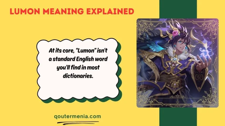Lumon Meaning Explained