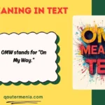 OMW Meaning in Text