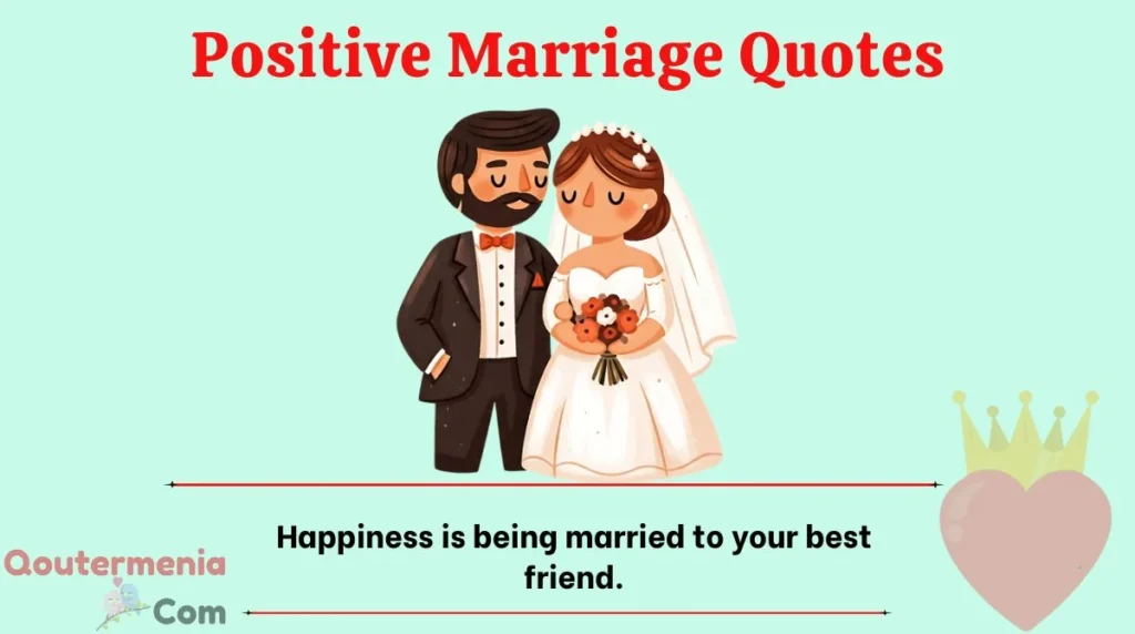 Positive Marriage Quotes