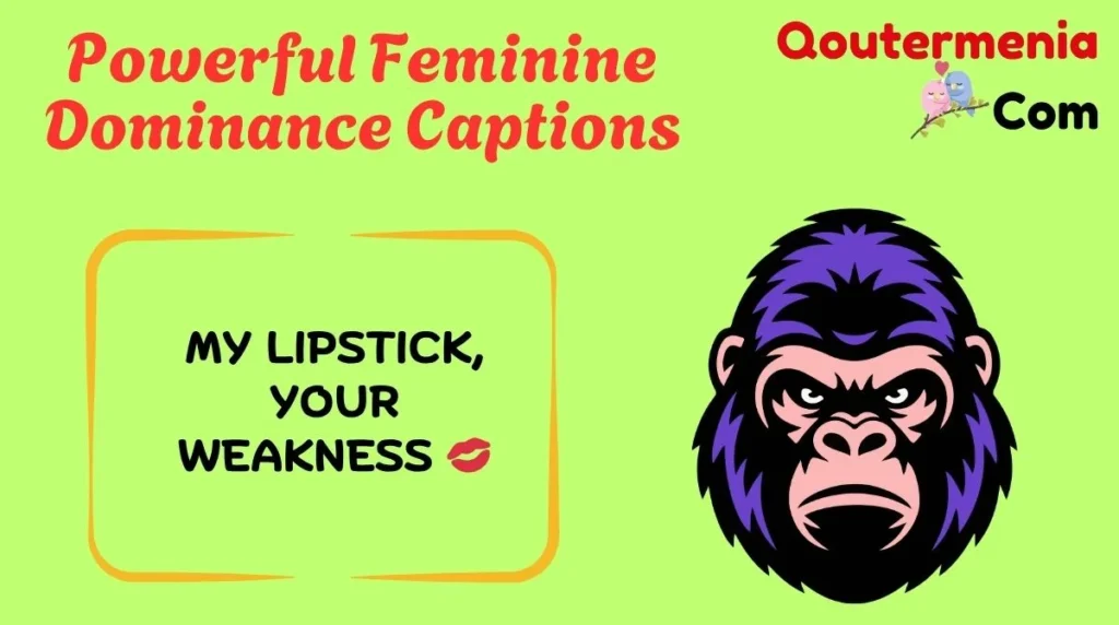 Powerful Feminine Dominance Captions