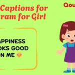 Short Captions for Instagram for Girl