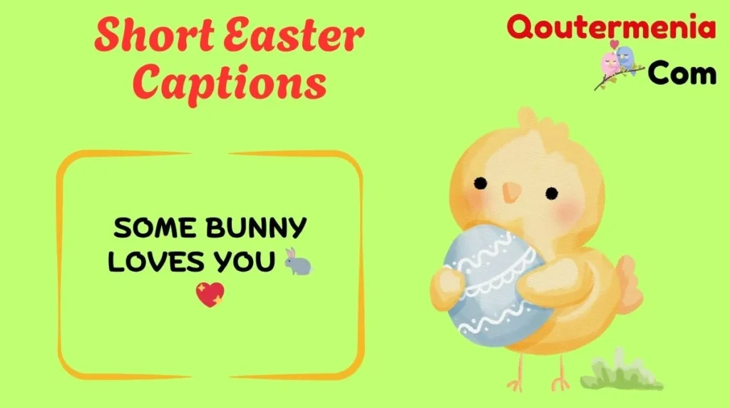 Short Easter Captions