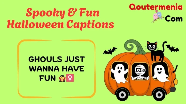 Spooky & Fun Halloween Captions