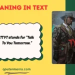 TTYT Meaning in Text