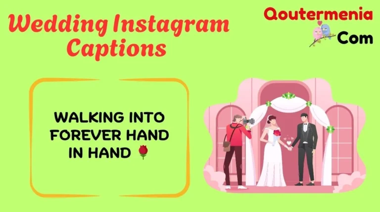 Wedding Instagram Captions
