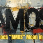 What Does “AMOS” Mean in Text